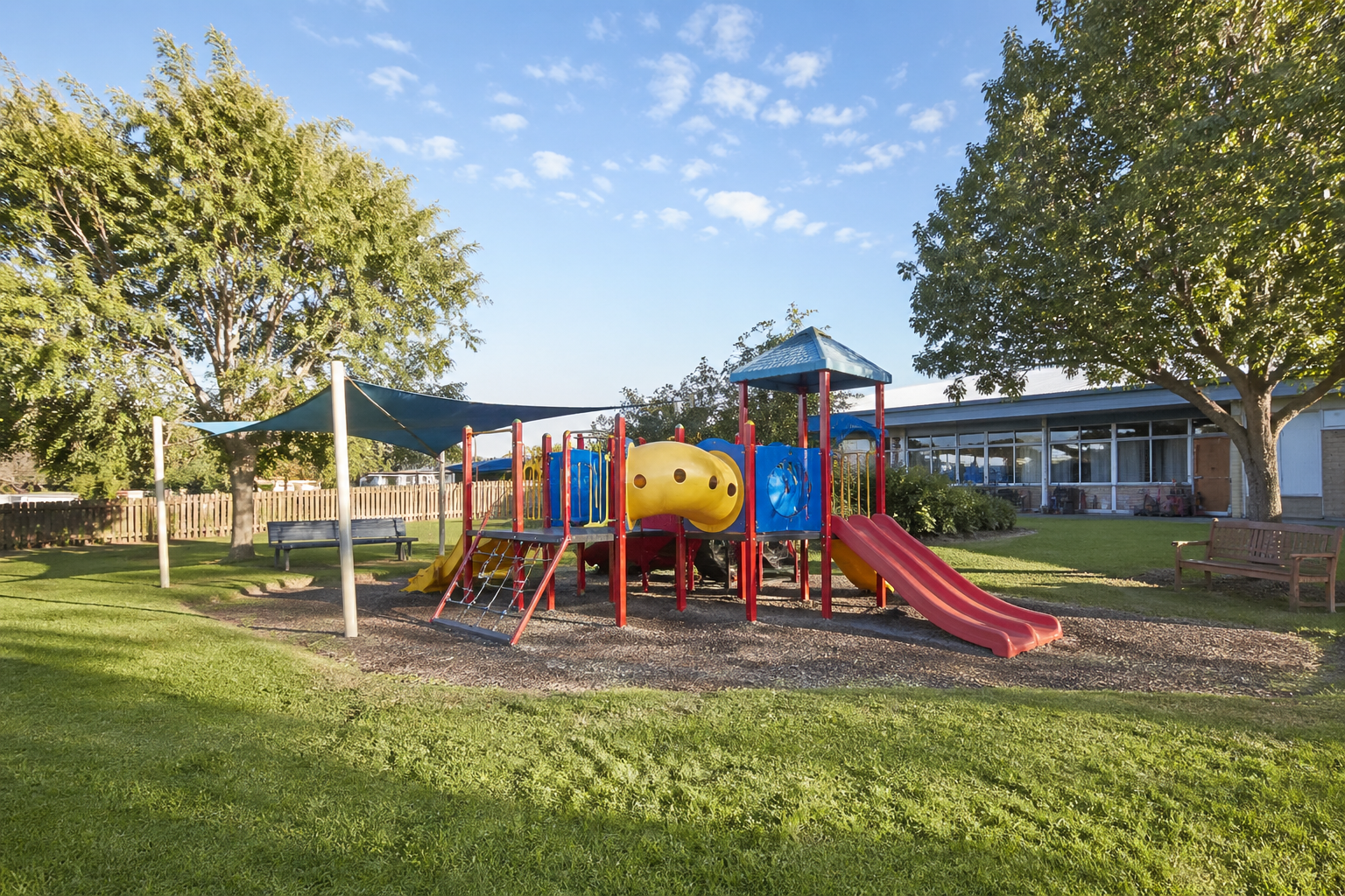 Outdoor Play Areas at Countryside Early Learning Center